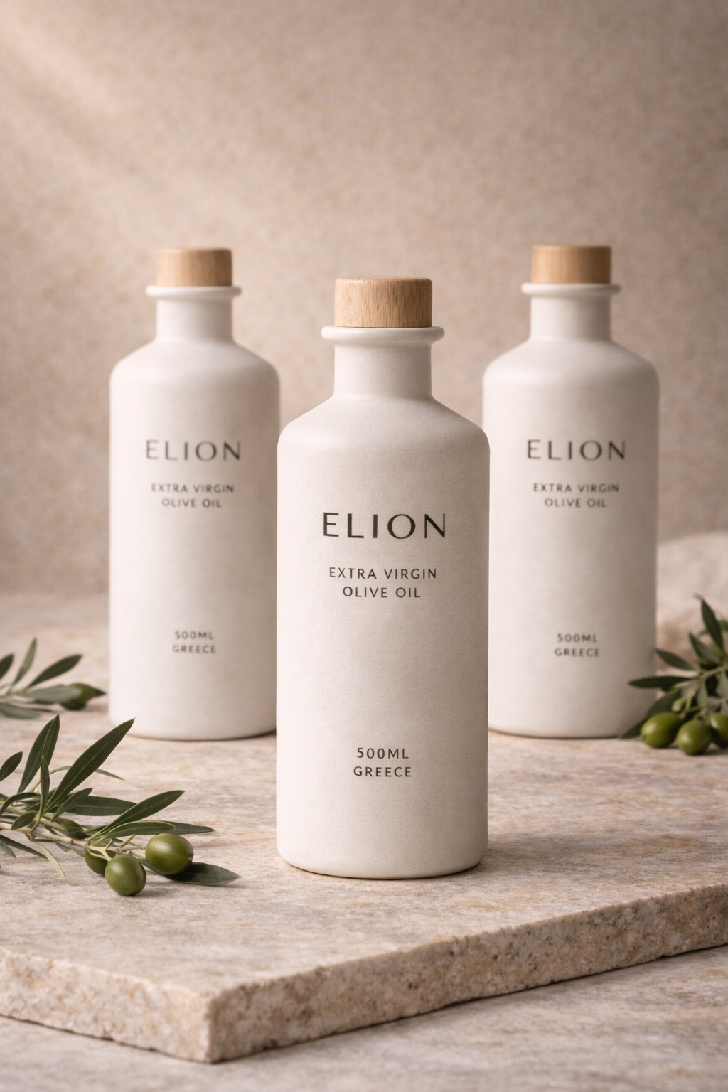 ELION 3-bottle set — three 500ml bottles